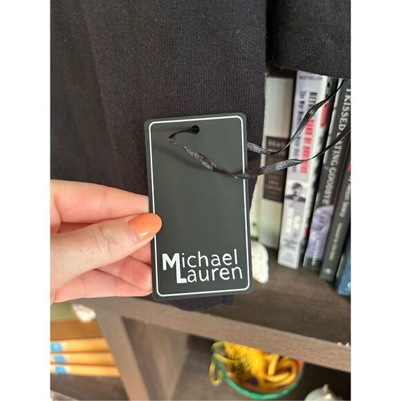 NWT Michael Lauren x Revolve Soft Black Tunic Sweater Size XS - Picture 4 of 5